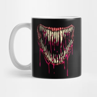 Evil fanged jaws Mug